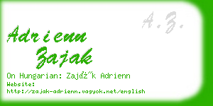 adrienn zajak business card